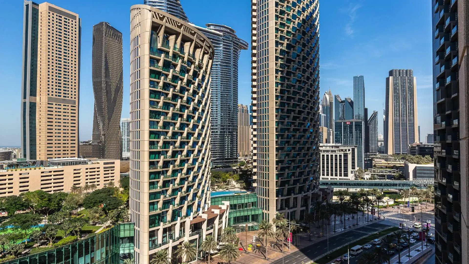 Apartament Luxury Studio Near Burj Khalifa 1208 Dubaj
