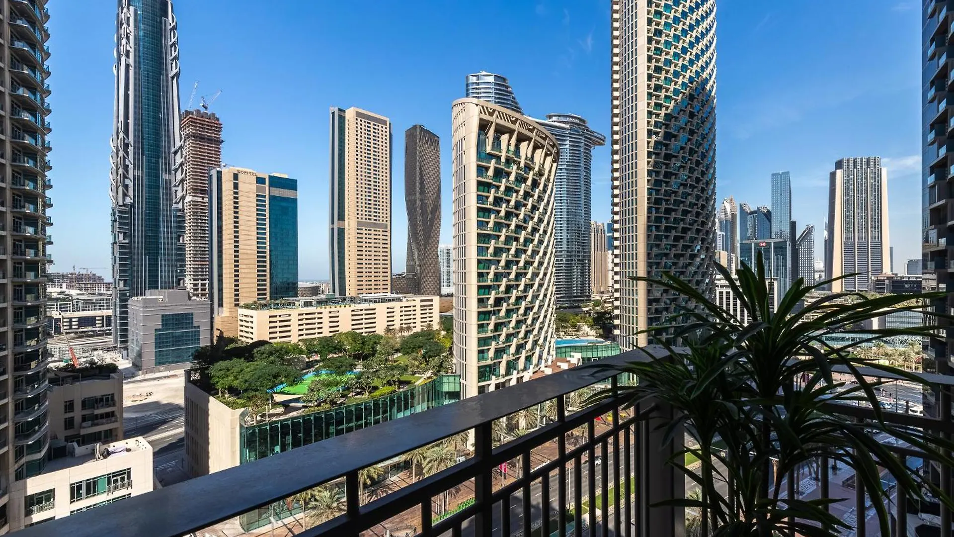Apartament Luxury Studio Near Burj Khalifa 1208 Dubaj